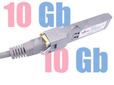 10Gb Sfp+ Module In Rj45 Port, 10Gb Sfp+ Module 10Gbase-T-30M With 3M Cat8 Network Cable