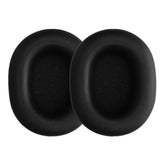 kwmobile Replacement Earpads Compatible with Sony WH-1000XM5-2X Sheepskin Headphones Pads - Black