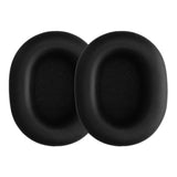 kwmobile Replacement Earpads Compatible with Sony WH-1000XM5-2X Sheepskin Headphones Pads - Black
