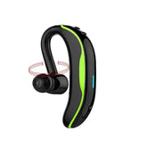 Bluetooth Headset Bluetooth 5.4 Wireless Headset In-Ear Single Ear Built-In Microphone 180°Rotation Left And Right Ear Universal Ultra Long Standby (Red)
