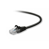 Belkin 30ft CAT5E Black Patch Cord Snagless