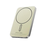 2025 Solid-State Magnetic Portable Charger 5000Mah, Qi2-Certified 15W Wireless Power Bank, High Energy Density & Safety, Usb-C Travel Magnetic Battery Pack For Iphone 16/15/14/13/12-Titanium