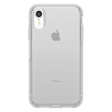 OtterBox iPhone XR Symmetry Series Case - CLEAR, ultra-sleek, wireless charging compatible, raised edges protect camera & screen