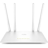 Ac1200 Smart Wifi Router Extender, Access Point, Wisp, 5Ghz Dual Band, 10/100Mbps Lan, 4X5Dbi Antennas, Vpn, Guest Wifi, Ap Mode, Wr1200