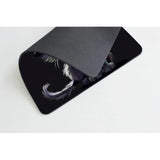 Square Mouse Pad Black Cat With Witch Hat For Halloween-1,Gaming Mouse Pads For Desk,Soft Computer Waterproof Non-Slip Mouse Mat
