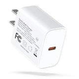 20W Usb C Charger Block Ul Certified Plug Pd 3.0 Fast Charging Wall Charger Usbc Power Adapter Type C Brick Cube For Iphone 16/16Pro/16Pro Max/16Plus/15/14/13/12/11, Ipad, Samsung, Google