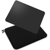 Glass Gaming Mouse Pad-13.8''X9.8''| Non-Slip Base, Ultra-Smooth Gaming & Office Mouse Pad- Professional Precision Mat For Esports, Quiet Movement, Black