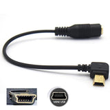 10Pin Mini Usb To 3.5Mm Microphone Mic Adapter Cable Cord For Gopro Hero 4/3/3+ Camera Mini Usb Plu