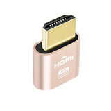 DTech 4K HDMI Dummy Plug Display Emulator Headless Ghost Adapter Compatible wi