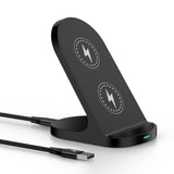 Pixel 9 Fast Charging Wireless Charger Stand For Google Pixel 10 Pro Xl 9A 8 7,Samsung Galaxy S25 Ultra Z Flip7 6 Fold7 6 S24Fe S23Plus S22,15W Wireless Charging Station For Iphone 16E 16 Plus/Pro Max