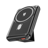 Magnetic Power Bank 10000Mah, Wireless Portable Charger With Stand, 15W Fast Charging Magnetic Battery Pack W/Usb-C, Compatible With Magsafe Iphone 15/15 Plus/15 Pro/15 Pro Max, Iphone 14/13/12 Series