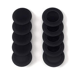 Ear Cushions Foam Replacement 60Mm/2.4" Disposable Headphone Headset Earphones Sponge Covers, 5-Pairs