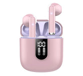 Wireless Earbuds, Bluetooth 5.4 Headphones Hifi Stereo, Bluetooth Earbuds With Enc Noise Cancelling Mic, 36H Led Display Ear Buds, Ipx7 In Ear Earphones For Phone Tablet Laptop Sports, Hellblau