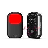 Portable Bluetooth Speaker, Anti-loss Bluetooth Speaker with Personal Safety Alarm, App Notifications, 15H Playtime, Colorful RGB Lights, Mini