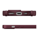 For Iphone 13/Iphone 14 Case With Strap,Crossbody Phone Case With Adjustable Neck Shoulder Lanyard,Soft Silicone Shockproof Protective Cover For Iphone 13/14 6.1 Inch-Wine Red