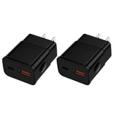 Samsung S25 S24 Usb C Super Fast Charging Block For Galaxy S25/S24/S23/S22/S21/S20 /Z Fold 6 5 4 Note 20,25W Dual Port Pd & Usb A Charger Type C Wall Plug Adapter