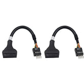 Usb 3.0 Header To Usb 2.0,Usb 3.0 To Usb 2.0 Motherboard Adapter Cable,19 Pin