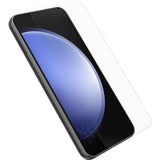 OtterBox Galaxy S23 FE Glass Screen Protector, Flawless Touch Response, Fingerprint Resistant, Easy Installation (Ships in Polybag, Ideal for Business Customers)