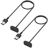 Charger for Fitbit Charge 5 / Charge 6 / Luxe, Replacement Charging Cable Cord Accessories for Fitbit Bands (2-Pack, 3.3ft/1m)