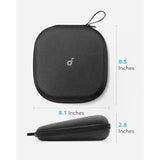 By Anker, Headphones Case, Compatible With All Over-Ear Headphones, Anti-Scratch, Water And Dust Resistant, Impact-Resistant, Pocket For Cables, Detachable Tray, Sturdy Strap