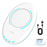 Ultra Slim Undetectable Mouse Mover, Mouse Jiggler With Adjustable Interval Timer, Simulates Realistic Mouse Movement For Keeping Computer Laptop Active Office Home Remote Work (White)