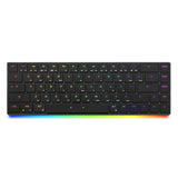 Mistel Airone Bt Ultralight/Ultraslim Mechanical Keyboard, 65% Layout, Cherry Mx Ulp Switch, Rgb Backlit, Usb-C Cable, Windows/Macos/Ios, Macro Support, Portabl, Black- Tactile