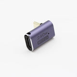 Right Angle Usb C Adapter 240W, 90 Degree Usb C Male To Female Adapter, Type C
