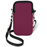 Phone Sock 2 Layers, Waterproof Neoprene Phone Pouch with Strap, Universal Shock & Impact Resistant Bag for Smartphone, Compact Sleeve Case fit to 7"