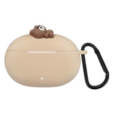 Cute Case For Beats Studio Buds Headphone,Silicone Protector Cover Compatible With Beats Studio Earbuds (Bear)