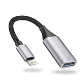 Apple MFi Lightning to USB Camera Adapter OTG for iPhone Accessories