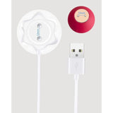 Rose Magnetic Fast Charging Cable and Dock Station White 1-Pack