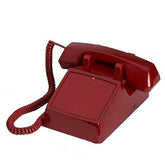 Industrial No Dial Hot Dialer (Auto Dial) Desk Phone - Red By