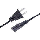 2 Prong Power Cord Replacement For Lg Tv 43Lh570A 49Lh570A 43Lh5700 49Lh5700 55Lh575A 55Uh6030 60Uh6035 49Uj6300 65Uj7700 65Uj6300 55Uj6540 43Uj6300 43Uj6200 Power Cord 8Ft Ac Cable