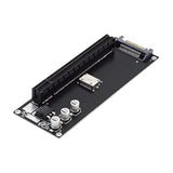 Cablecc Oculink SFF-8612 SFF-8611 to PCIE PCI-Express 16x 4X Adapter with SATA