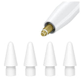 Apple Pencil Replacement Tips 4-Pack Compatible with All Generations White