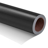 Black Matte Wrapping Paper Roll, 17"x32.8' Solid Color Gift Wrap for All Occasions