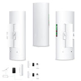 Point To Point Starlink Internet Outdoor Long Range Transmission For Gen 3 Router, Starlink Wifi Extender, 5.8Ghz 3Km With 16Dbi High Gain Antenna, 2 Pack (100Mbps-3Pack)
