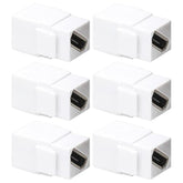 Hdmi Keystone 8K, White Hdmi Keystone Coupler For Hdmi 2.1A Cable Pass Through