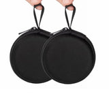 2 Pcs Mini-Portable Hard Shell Earbuds Case For Apple Earpods Headphones Usb-C Wired Ear Buds, For Samsung Galaxy Wired Earbuds, For Jbl Endurance Run 2, Travel Case For Earphones And Earplugs