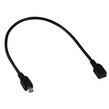 1 Foot Usb 2.0 Mini B Male To Mini B Female Extension Cable