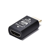 Hdmi Edid Emulator Passthrough Dongle (3Rd Generrtion Premium Aluminum) Elimin