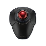 Kensington Orbit Wireless Trackball with Scroll Ring - Black-Red (K70990WW),