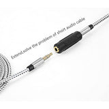 3.5Mm Stereo Jack To 3.5Mm Jack Adapter Female To Female Audio Connector Coupler Gold Plated For Stereo Cable Speaker & Headphone 2 Pack