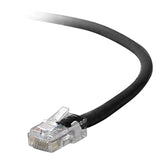 Belkin A3L791-10-BLK-S CAT5E Patch Cord Snagless, Black - 10ft