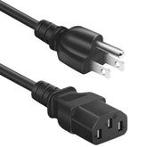 3-Plug Ac Power Cord Compatible Ion Block Rocker Ipa76C Ipa76A Ipa76S Ipa23 Block Party & Live 18Awg Ion Pathfinder 2 3 4 Speaker Music Accent Guitar Amplifier Cable Replacement 3.3Ft