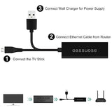 Ethernet Adapter For Fire Tv Stick,Fire Stick 4K Ethernet Adapter,For Chromeca