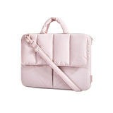 BAGSMART 15-16 Inch Laptop Case Sleeve, Padded Lightweight Laptop Bag with strap for MacBook Air/Pro, Shockproof Water Resistant Laptop Cover Compatible for 15.6 Macbook Dell HP Lenovo Asus, Pink