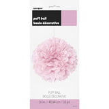 Unique Industries 16" Light Pink Tissue Paper Pom Pom (63200)