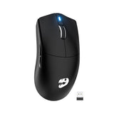 Wireless Gaming Mouse - 47G Ultra Lightweight, 8000W Switches, 24000 Dpi Optical Sensor, 120-Hour Rechargeable Battery, Symmetrical Design, Bluetooth, Usb-C Cable Black