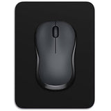 Small Mouse Pad, 6 X 8 Inch Thick Rubber Premium-Textured Non-Slip Portable & Washable Mini Mouse Mat For Women Men Wireless Laptops Keyboard Tray Gaming Work Computer Office Travel, Black